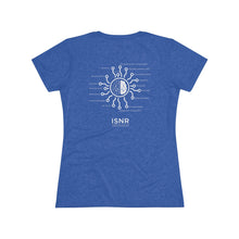 Load image into Gallery viewer, ISNR Women's Triblend - Neuroregulation Disciplines
