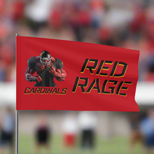 Load image into Gallery viewer, Cardinals Red Rage Flag Red
