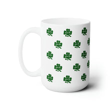 Load image into Gallery viewer, Kiss Me I’m Irish St Patrick’s Day Ceramic Mug 15oz
