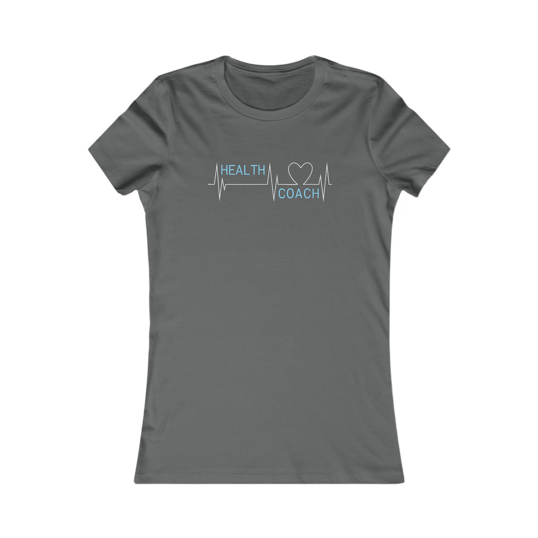 Health Coach heartbeat discipline equals freedom Women's Favorite Tee