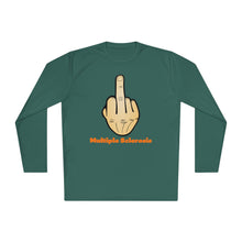 Load image into Gallery viewer, Middle Finger Multiple Sclerosis Unisex Lightweight Long Sleeve Tee
