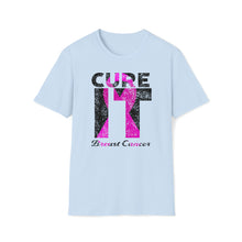 Load image into Gallery viewer, Cure It Breast Cancer Unisex Softstyle T-Shirt
