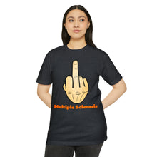 Load image into Gallery viewer, Middle Finger Multiple Sclerosis Unisex CVC Jersey T-shirt
