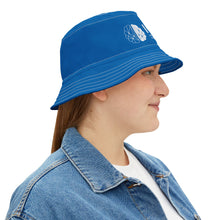 Load image into Gallery viewer, ISNR Blue Bucket Hat - Ideal for Summer Fun &amp; Outdoor Adventures

