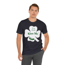 Load image into Gallery viewer, St. Patricks Day 2024 Kiss Me I am Irish Unisex Softstyle T-Shirt
