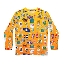 Load image into Gallery viewer, What’s Wild Colorful Men’s Long Sleeve Shirt - Fun Design for Game Nights and Parties
