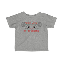 Load image into Gallery viewer, Health Coach In Training Muscle Infant Fine Jersey Tee
