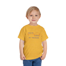 Load image into Gallery viewer, Health Coach in Training heartbeat Toddler Short Sleeve Tee
