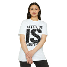 Load image into Gallery viewer, Attitude Is Everything Unisex Motivational CVC Jersey T-shirt
