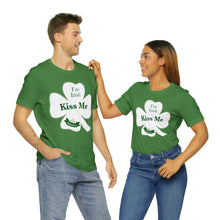 Load image into Gallery viewer, St. Patricks Day 2024 Kiss Me I am Irish Unisex Softstyle T-Shirt
