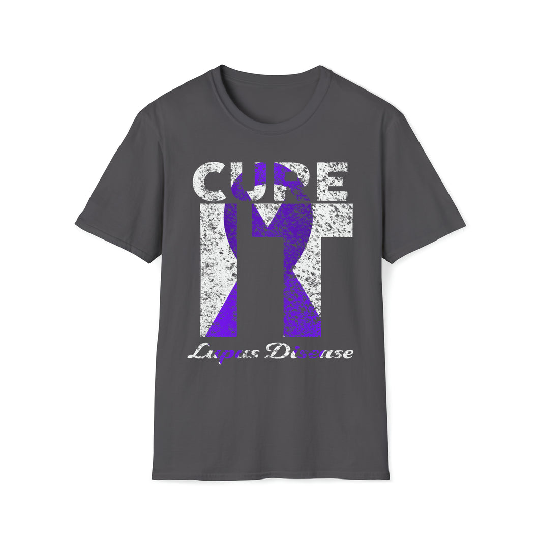 Cure It Lupus Disease Unisex Softstyle T-Shirt