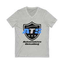 Load image into Gallery viewer, ATS Automotive Detailing Unisex Jersey Short Sleeve V-Neck Tee
