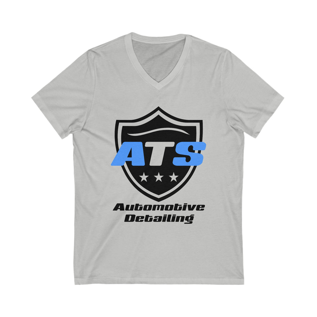 ATS Automotive Detailing Unisex Jersey Short Sleeve V-Neck Tee