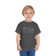 Load image into Gallery viewer, Health Coach in Training heartbeat Toddler Short Sleeve Tee
