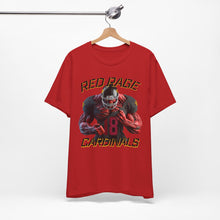 Load image into Gallery viewer, Cardinals Red Rage #18 Football Fan Tee
