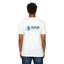 Load image into Gallery viewer, ISNR Unisex Jersey T-Shirt - Vibrant Design for Events and Gatherings
