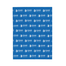 Load image into Gallery viewer, ISNR Cozy Velveteen Plush Blue Blanket
