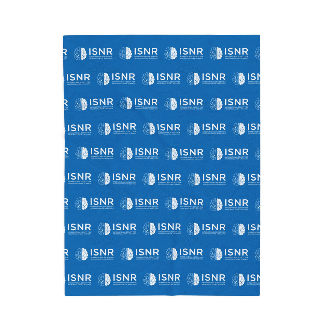 ISNR Cozy Velveteen Plush Blue Blanket
