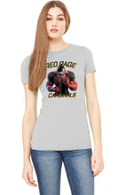 Load image into Gallery viewer, Cardinals Red Rage Personalized Women’s Football Fan Favorite Soft Shirt
