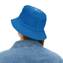 Load image into Gallery viewer, ISNR Neuroregulation Disciplines Blue Bucket Hat - Ideal for Summer Fun &amp; Outdoor Adventures
