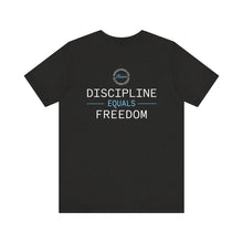 Load image into Gallery viewer, Team Platinum 2023 Conference Muscle Heart Discipline Equals Freedom Unisex Jersey Short Sleeve Crew Neck Tee
