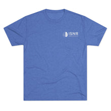 Load image into Gallery viewer, ISNR Tri-Blend Crew Tee - Neuroregulation Disciplines
