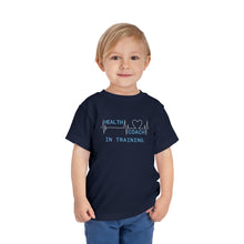 Load image into Gallery viewer, Health Coach in Training heartbeat Toddler Short Sleeve Tee
