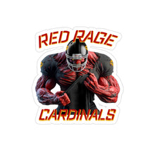 Load image into Gallery viewer, Outdoor Sticker - Cardinals Red Rage Personalized Die-Cut 1pc
