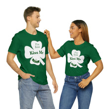 Load image into Gallery viewer, St. Patricks Day 2024 Kiss Me I am Irish Unisex Softstyle T-Shirt
