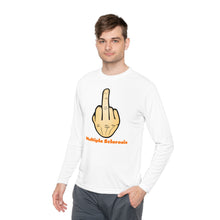 Load image into Gallery viewer, Middle Finger Multiple Sclerosis Unisex Lightweight Long Sleeve Tee
