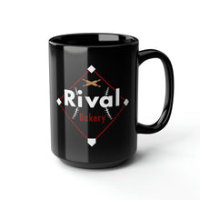 Load image into Gallery viewer, Rival Bakery Black Mug, 15oz
