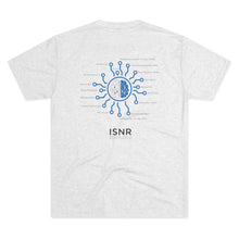 Load image into Gallery viewer, ISNR Tri-Blend Crew Tee - Neuroregulation Disciplines
