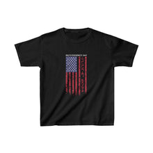 Load image into Gallery viewer, Independence Day July 4 2024 USA Flag Kids Heavy Cotton™ Tee
