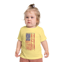 Load image into Gallery viewer, Independence Day July 4 2024 USA Flag Baby Short Sleeve T-Shirt
