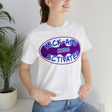 Load image into Gallery viewer, Kick Ass Mode Activated Fu@K Thyroid Cancer Unisex Jersey Short Sleeve Tee
