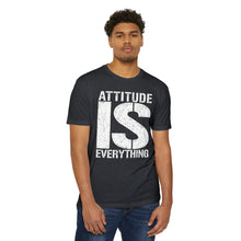 Load image into Gallery viewer, Attitude Is Everything Unisex Motivational CVC Jersey T-shirt
