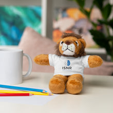 Load image into Gallery viewer, ISNR Cuddly Stuffed Animal with Custom Tee - Perfect Gift for Kids &amp; Celebrations
