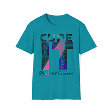 Load image into Gallery viewer, Cure It Thyroid Cancer Unisex Softstyle T-Shirt
