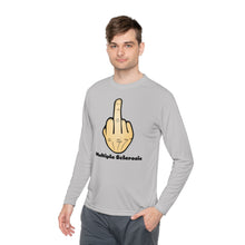 Load image into Gallery viewer, Middle Finger Multiple Sclerosis Unisex Lightweight Long Sleeve Tee
