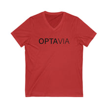 Load image into Gallery viewer, Optavia Unisex Jersey Short Sleeve V-Neck Tee
