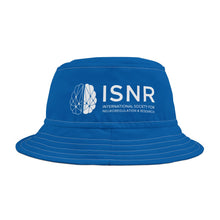 Load image into Gallery viewer, ISNR Neuroregulation Disciplines Blue Bucket Hat - Ideal for Summer Fun &amp; Outdoor Adventures
