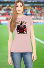 Load image into Gallery viewer, Cardinals Red Rage #85 Women’s Football Fan Favorite Soft Shirt
