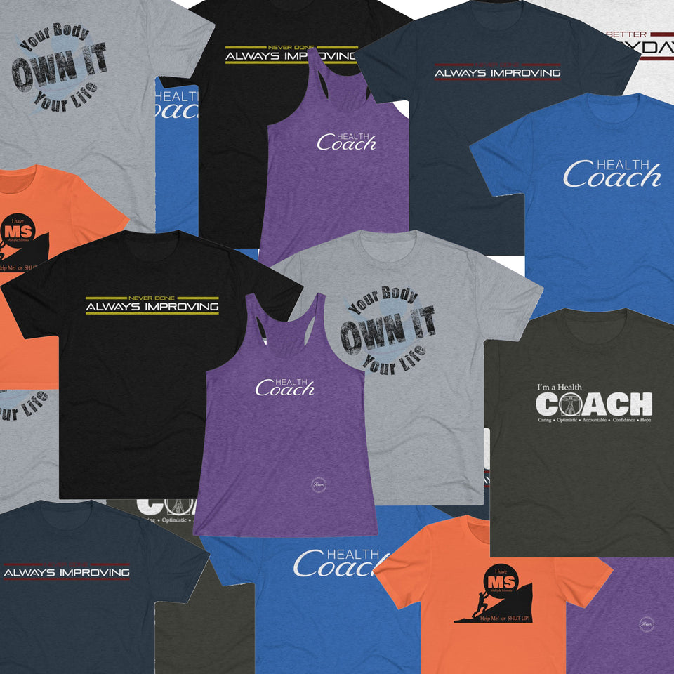 Custom designed motivational shirts for your business