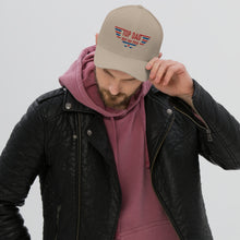 Load image into Gallery viewer, Top Dad Best Dad Ever Fathers Day Flex Fit Structured Twill Cap
