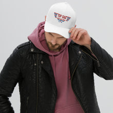 Load image into Gallery viewer, Top Dad Best Dad Ever Fathers Day Flex Fit Structured Twill Cap
