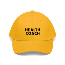 Load image into Gallery viewer, Health Coach Unisex Twill Hat
