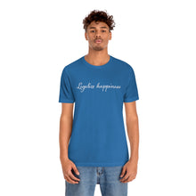 Load image into Gallery viewer, Legalize Happiness Motivational Unisex Jersey Short Sleeve Tee
