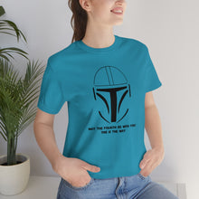 Load image into Gallery viewer, May The Fourth Be With You This Is The Way Star Wars Mandolin May 4th Unisex Jersey Short Sleeve Tee
