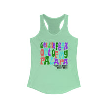 Load image into Gallery viewer, Tropical Music Vacay 2023 Women&#39;s Ideal Racerback Tank
