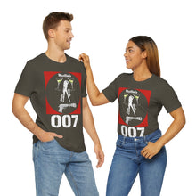 Load image into Gallery viewer, James Bond Martinis Girls and Guns 007 Soft Unisex Jersey Short Sleeve Tee
